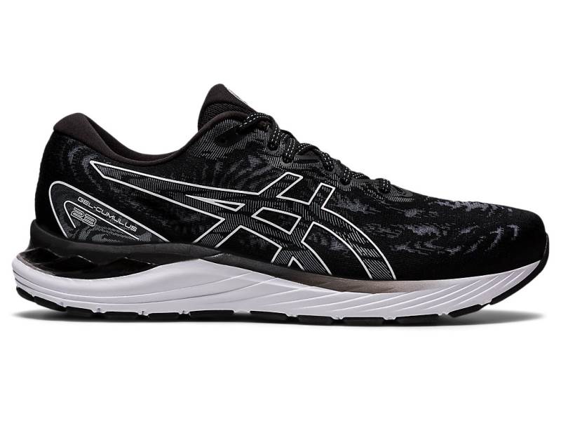 Sapatilhas Running Asics GEL-CUMULUS 23 Wide Homem Pretas, 2334A938.653